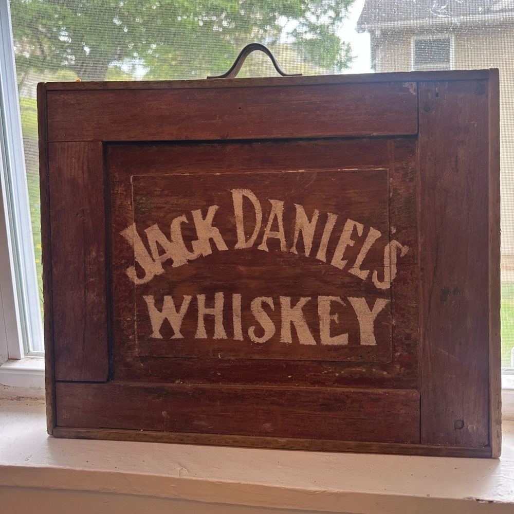 Jack Daniel's Whiskey Wood sign